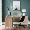 Battelle 60" Home Office Desk with Return