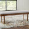 Lyncott 59" Upholstered Dining Bench
