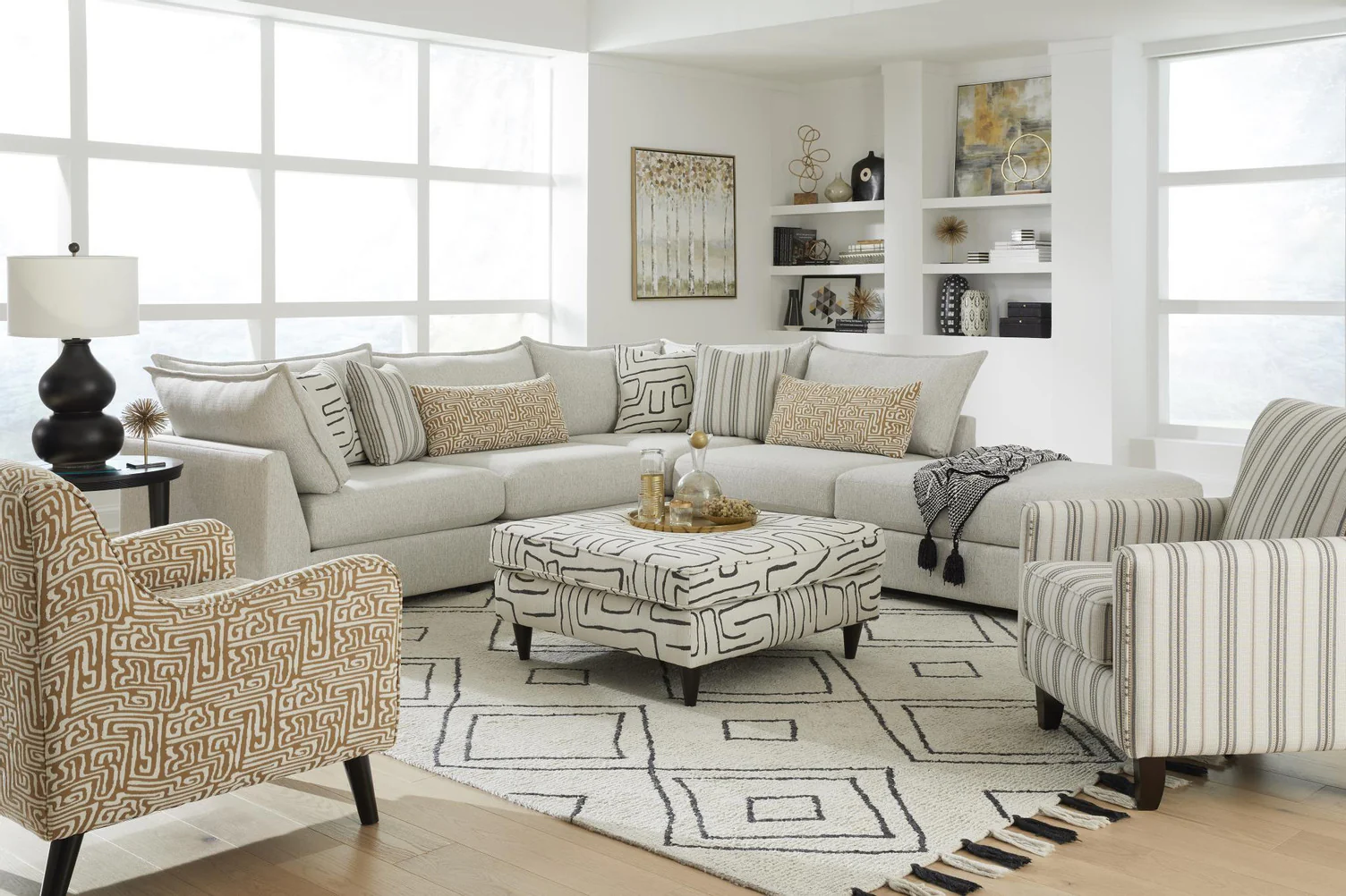 Melinda 5-Piece Sectional