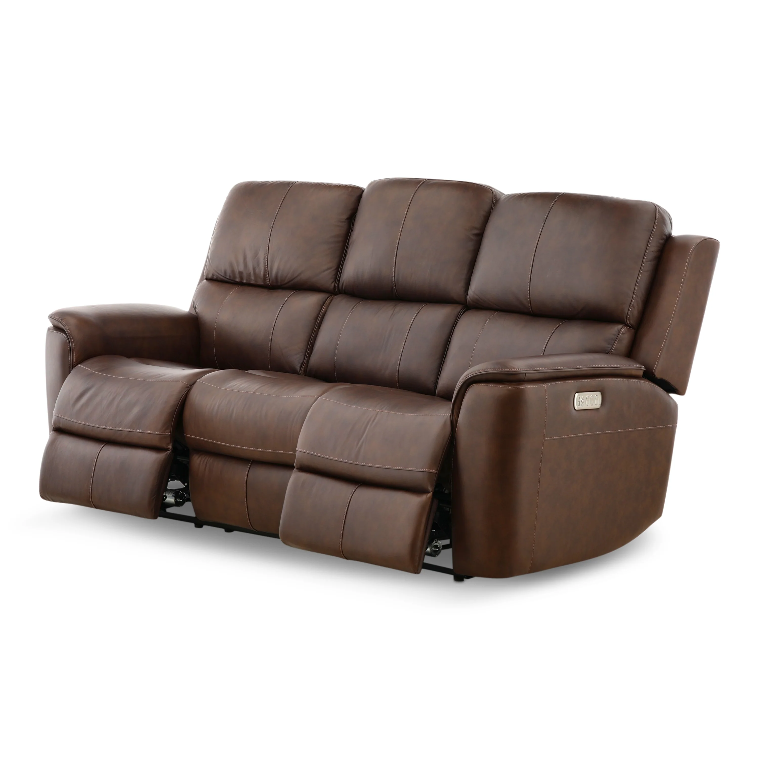 Flexsteel Karson Leather Power Reclining Sofa