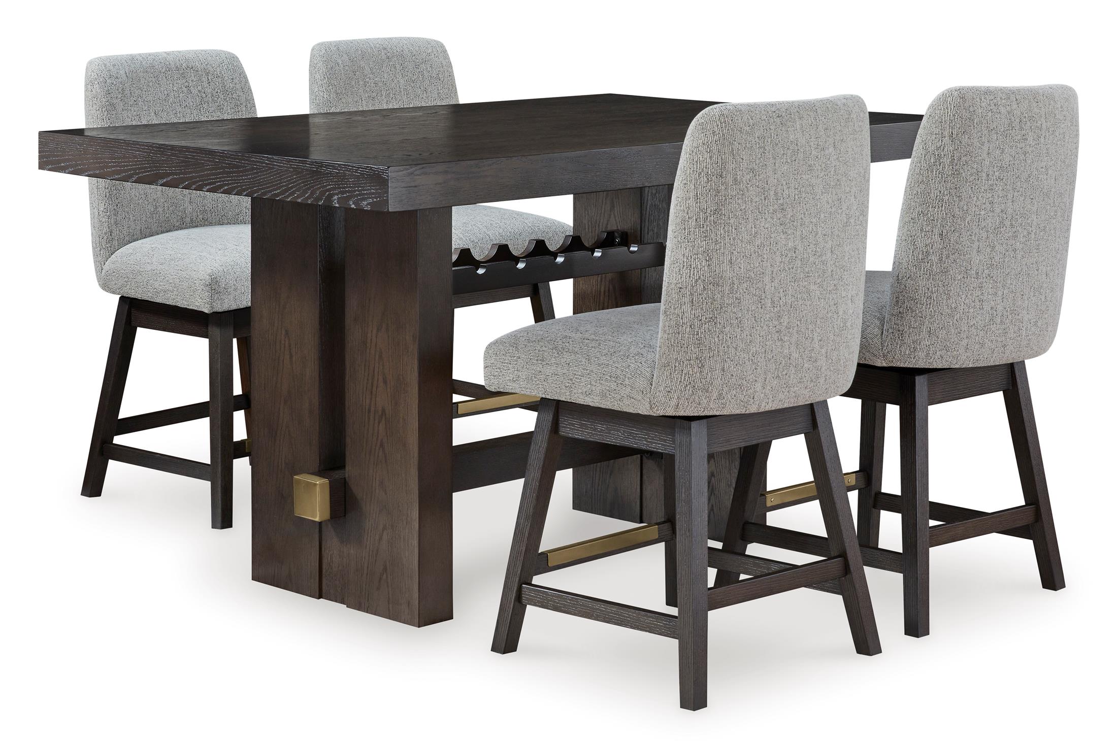2584-burkhaus-5-piece-counter-height-dining-set-1.jpg Burkhaus 5-Piece Counter Height Dining Set