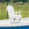 Ashley Hyland Wave Outdoor Patio Swivel Glider Chair