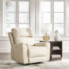 Dahlmoore Leather Power Rocker Recliner