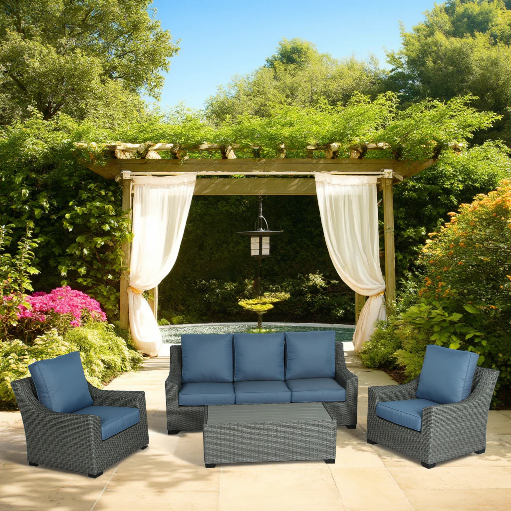 Lakton Outdoor Patio Lounge Chair