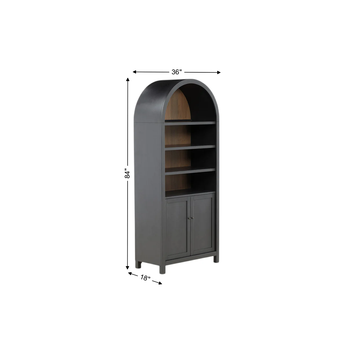 Sloan Arched Display Cabinet