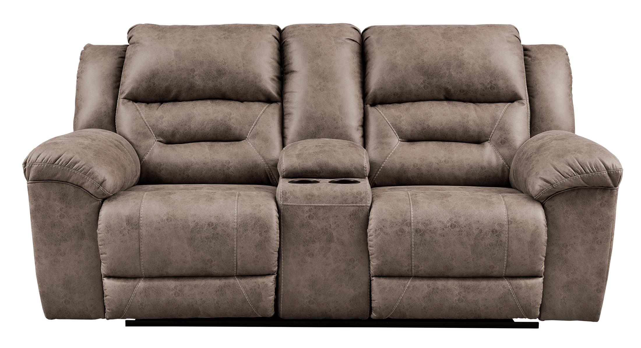 2764-stoneland-power-reclining-loveseat-with-console-1.jpg Stoneland Power Reclining Loveseat with Console