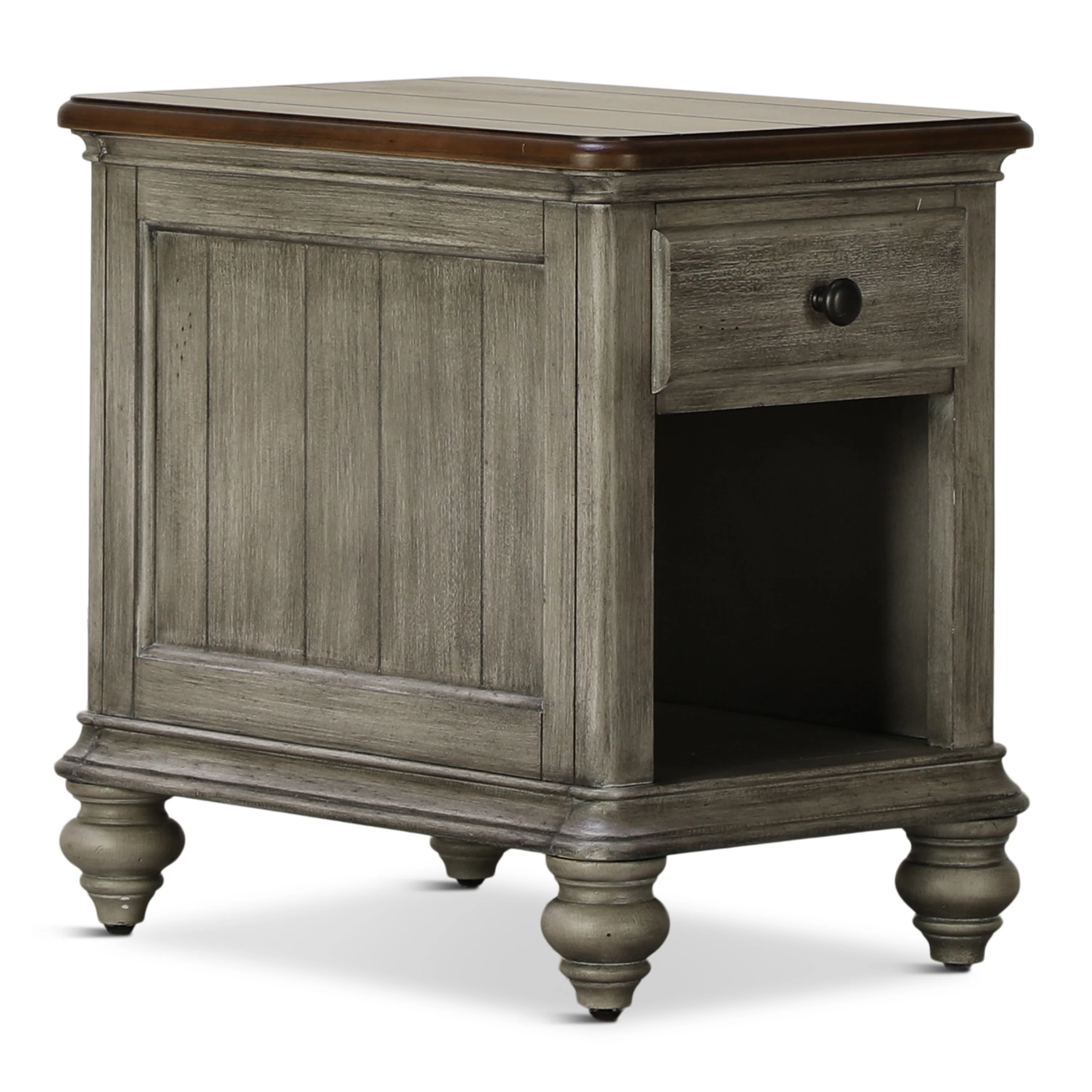 Flexsteel Farmhouse Chairside End Table