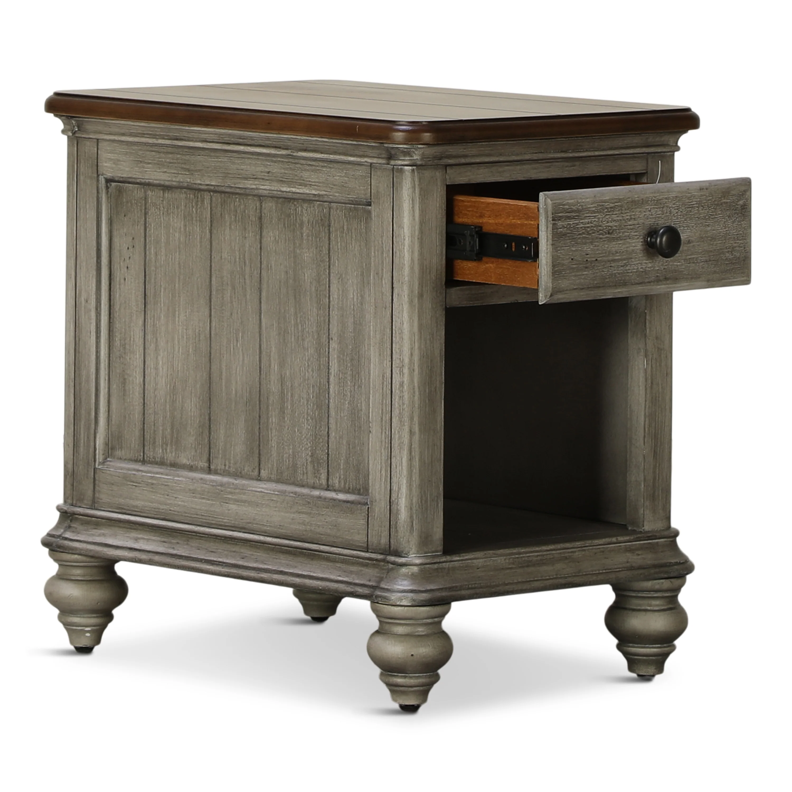 Flexsteel Farmhouse Chairside End Table