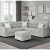 Bellerose 5-Piece Sectional with Pullout Sleeper