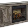 Wynnlow TV Stand with Electric Fireplace