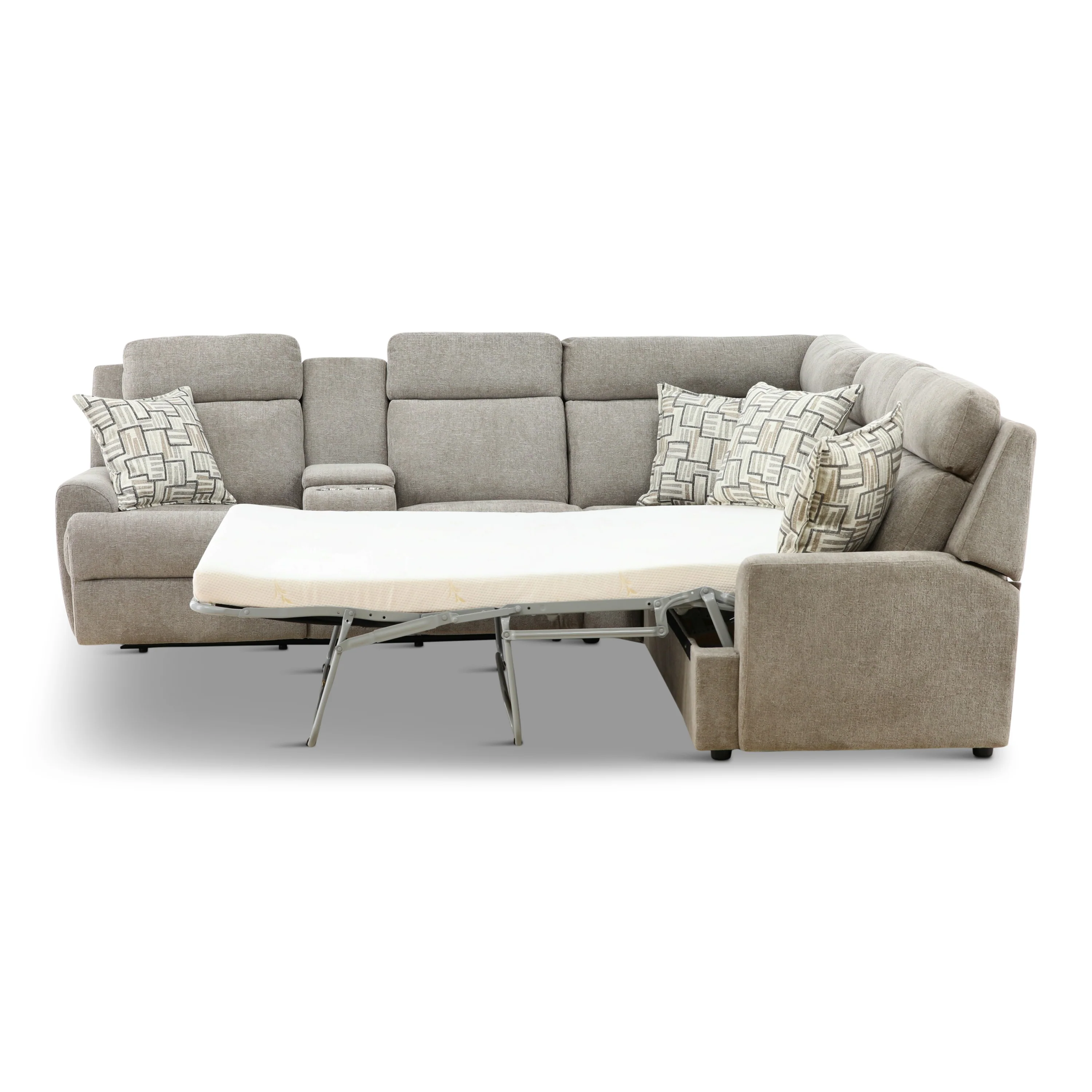 Regie 3-Piece Power Reclining Sleeper Sectional
