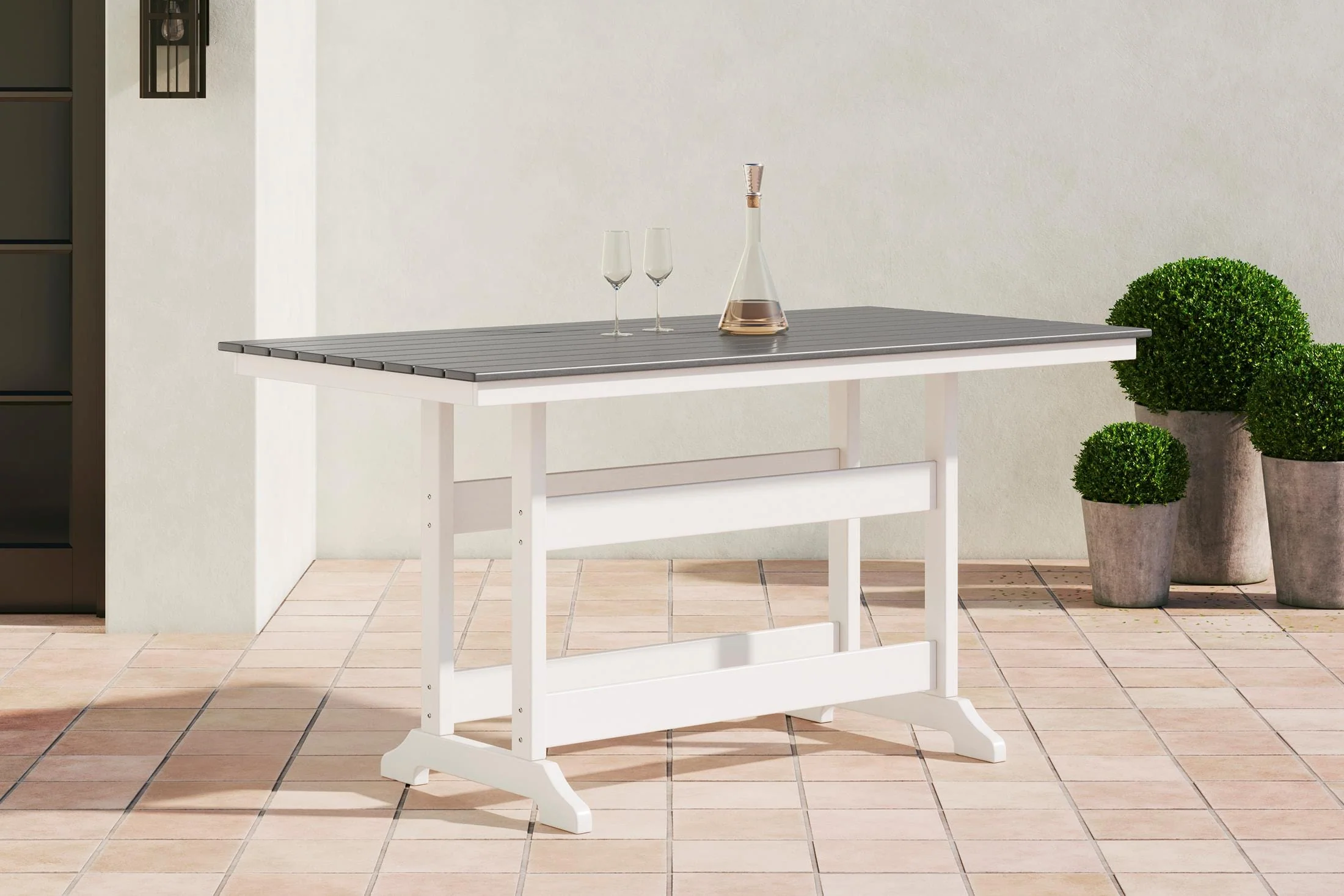 Ashley Transville Outdoor Counter Height Dining Table