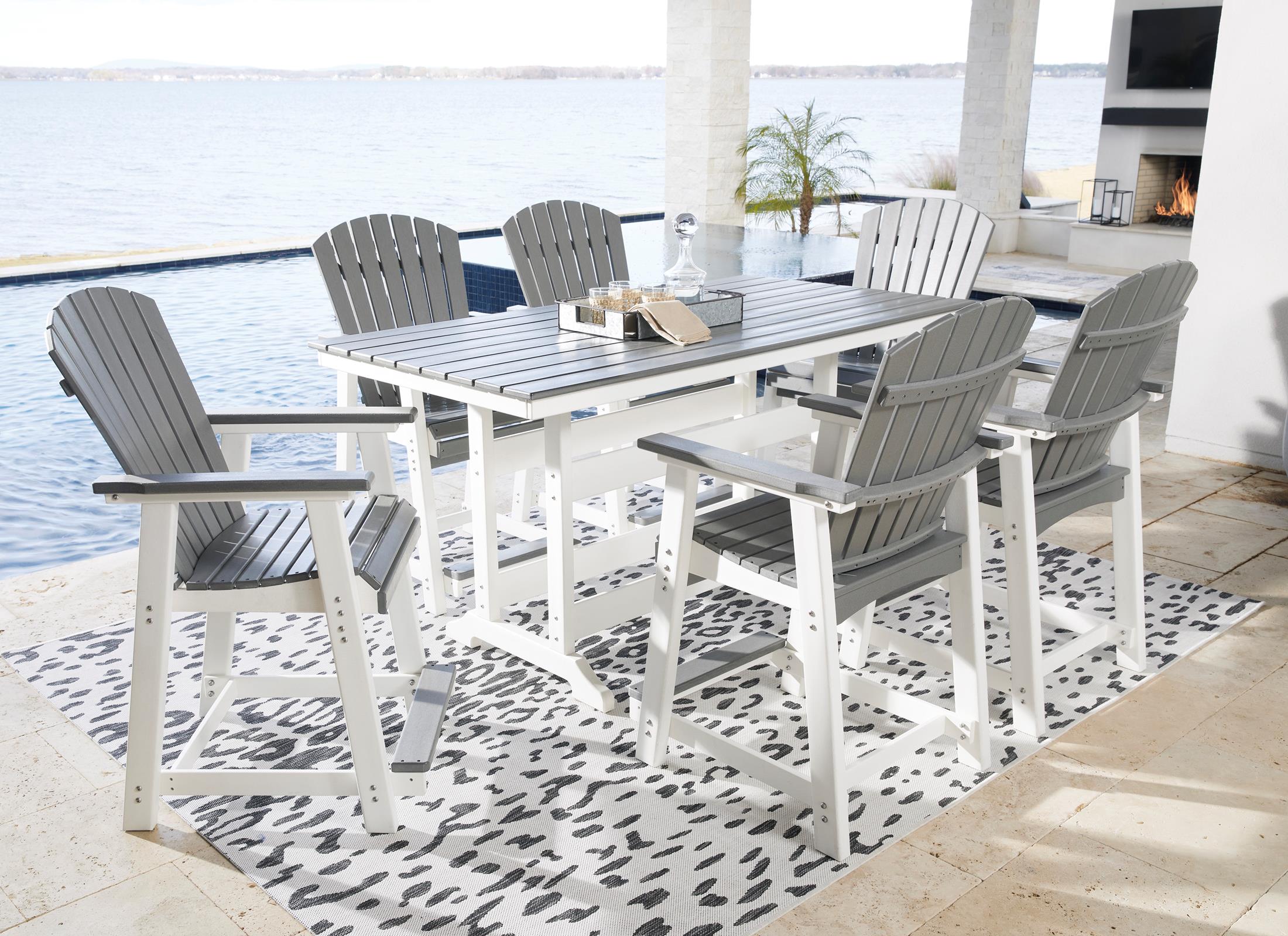 Ashley Transville Outdoor Counter Height Dining Table