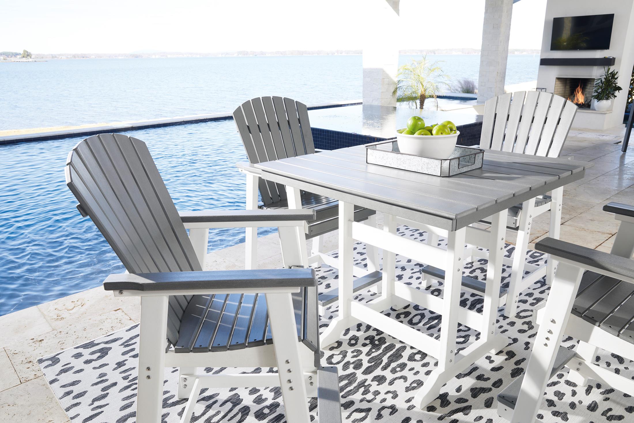 Ashley Transville Outdoor Counter Height Dining Table