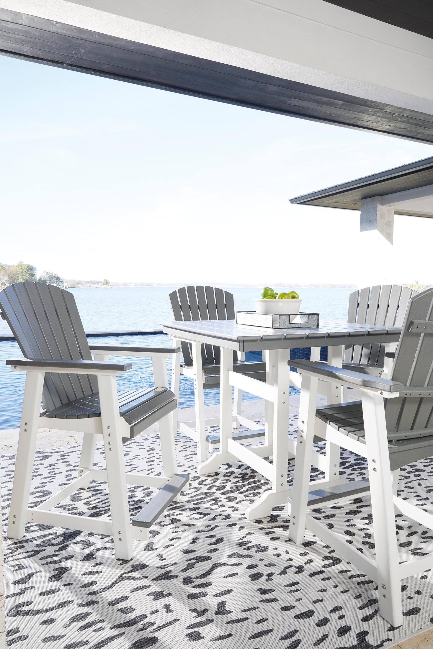 Ashley Transville Outdoor Counter Height Dining Table