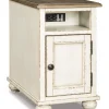 Realyn Chairside End Table with Cubby
