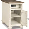 Realyn Chairside End Table with Cubby