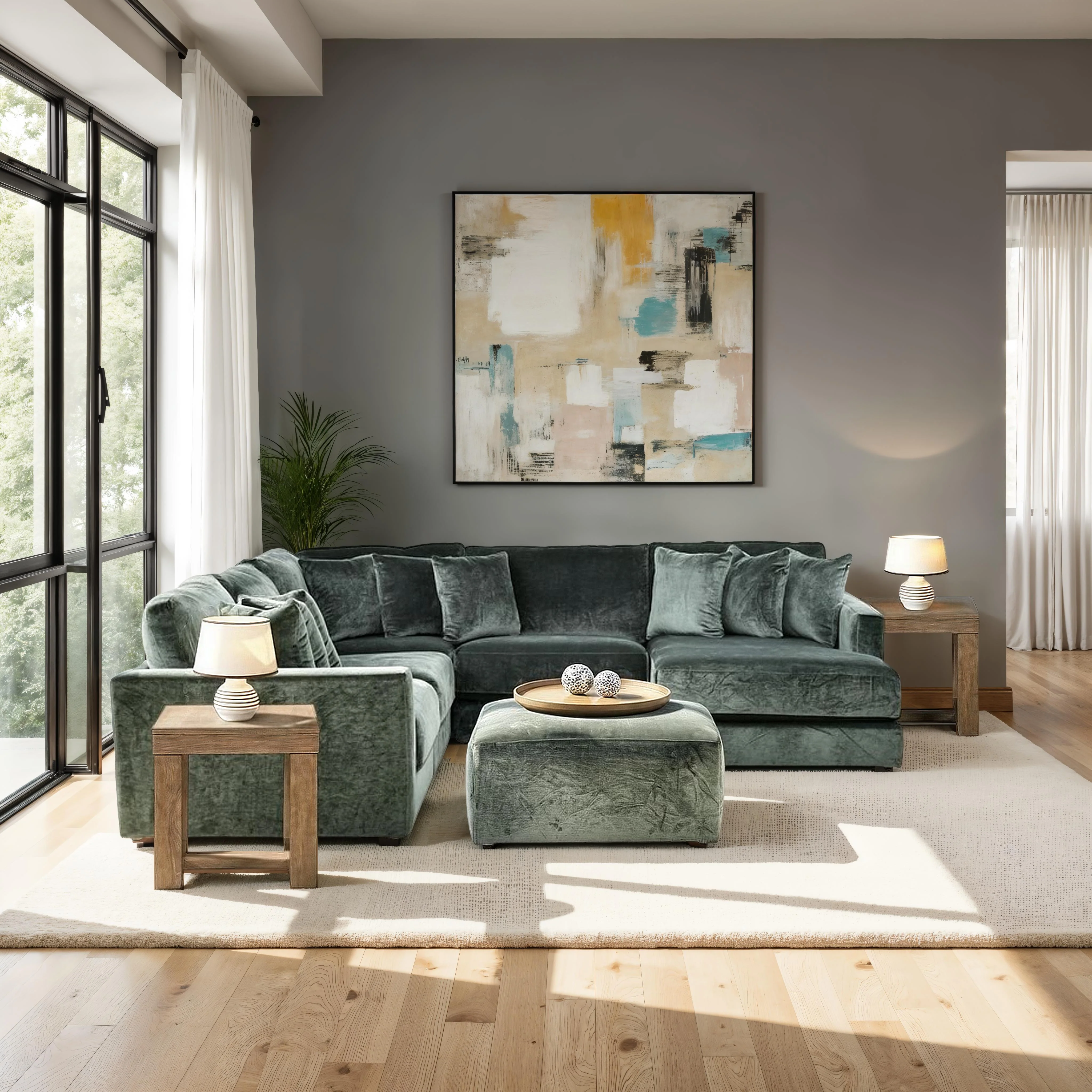 Evianna 5-Piece Sectional