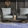 Ashley Elite Park Outdoor Swivel Lounge with Cushion