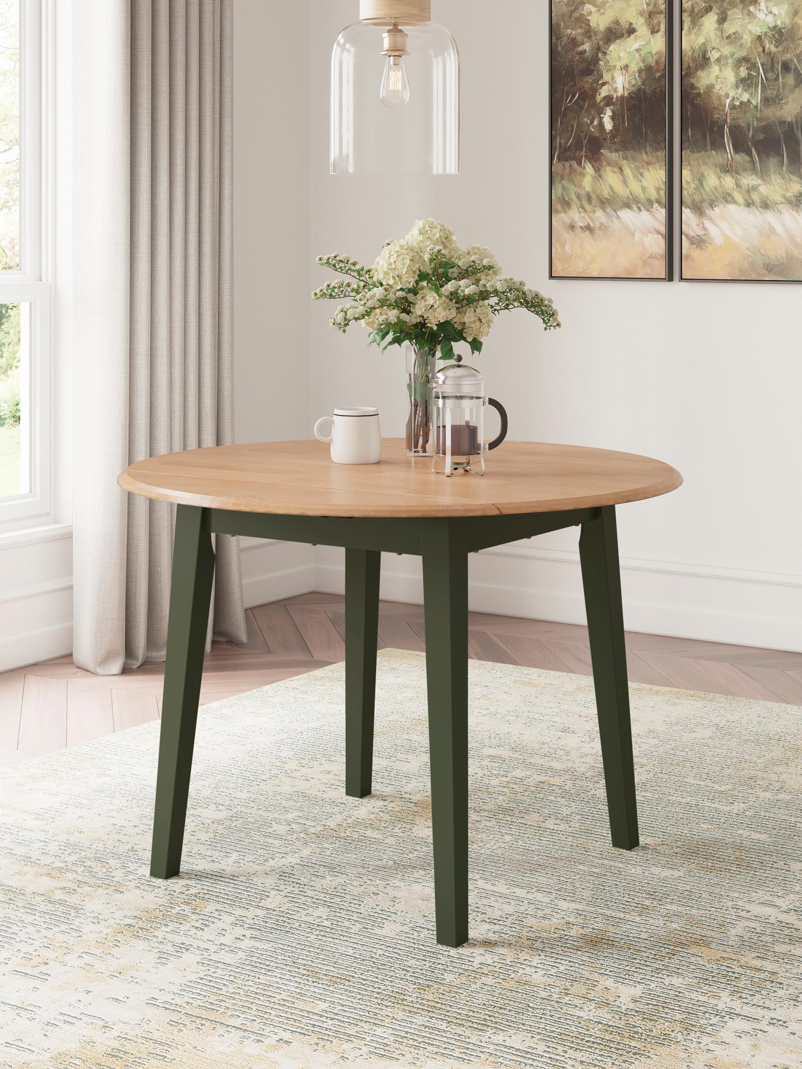 Ashley Gesthaven Drop Leaf 26"-42" Extendable Dining Table