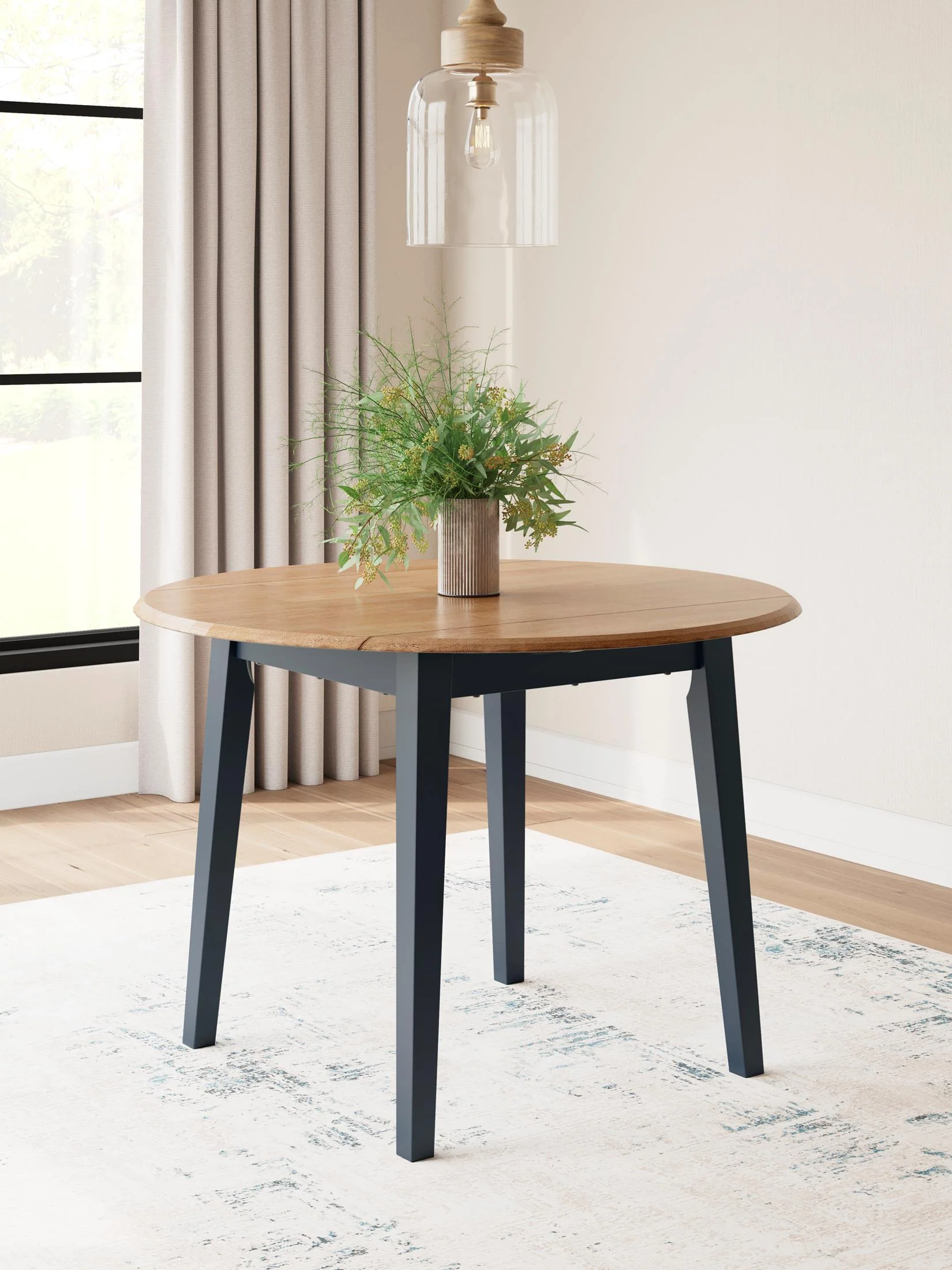 Ashley Gesthaven Drop Leaf 26"-42" Extendable Dining Table