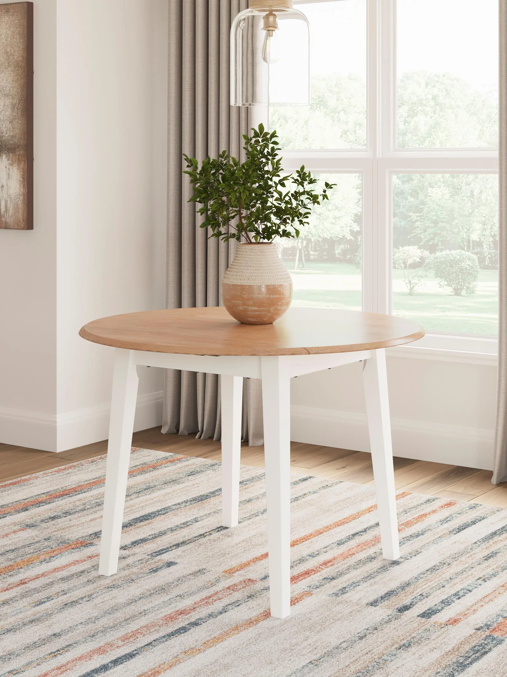 Ashley Gesthaven Drop Leaf 26"-42" Extendable Dining Table