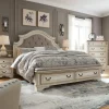 Realyn Upholstered Panel Storage Bed