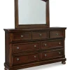 Porter Dresser and Mirror