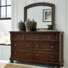 Porter Dresser and Mirror