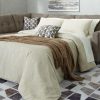 Mahoney 2-Piece Chocolate Sleeper Sectional with Chaise