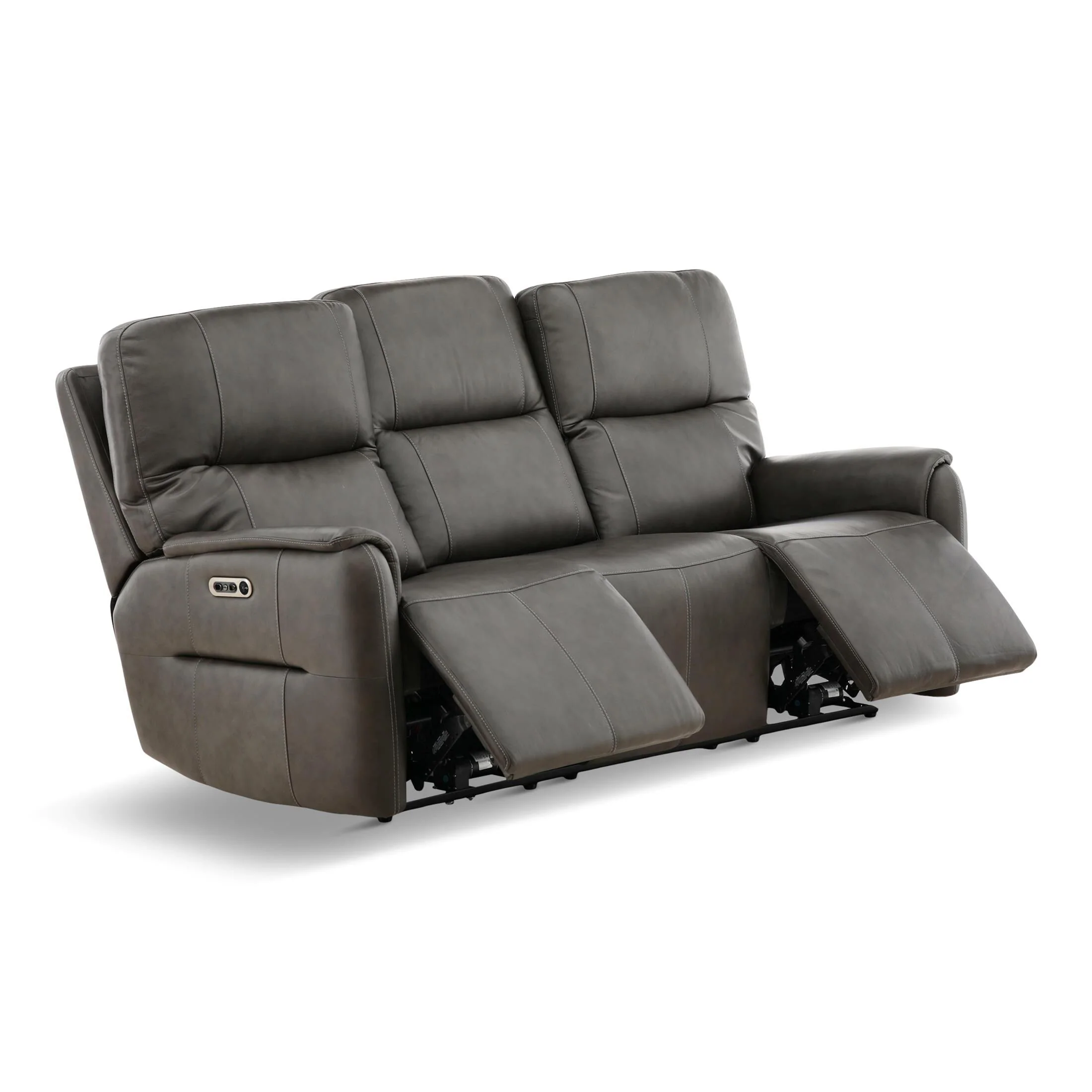 Flexsteel Walker Leather Power Reclining Sofa