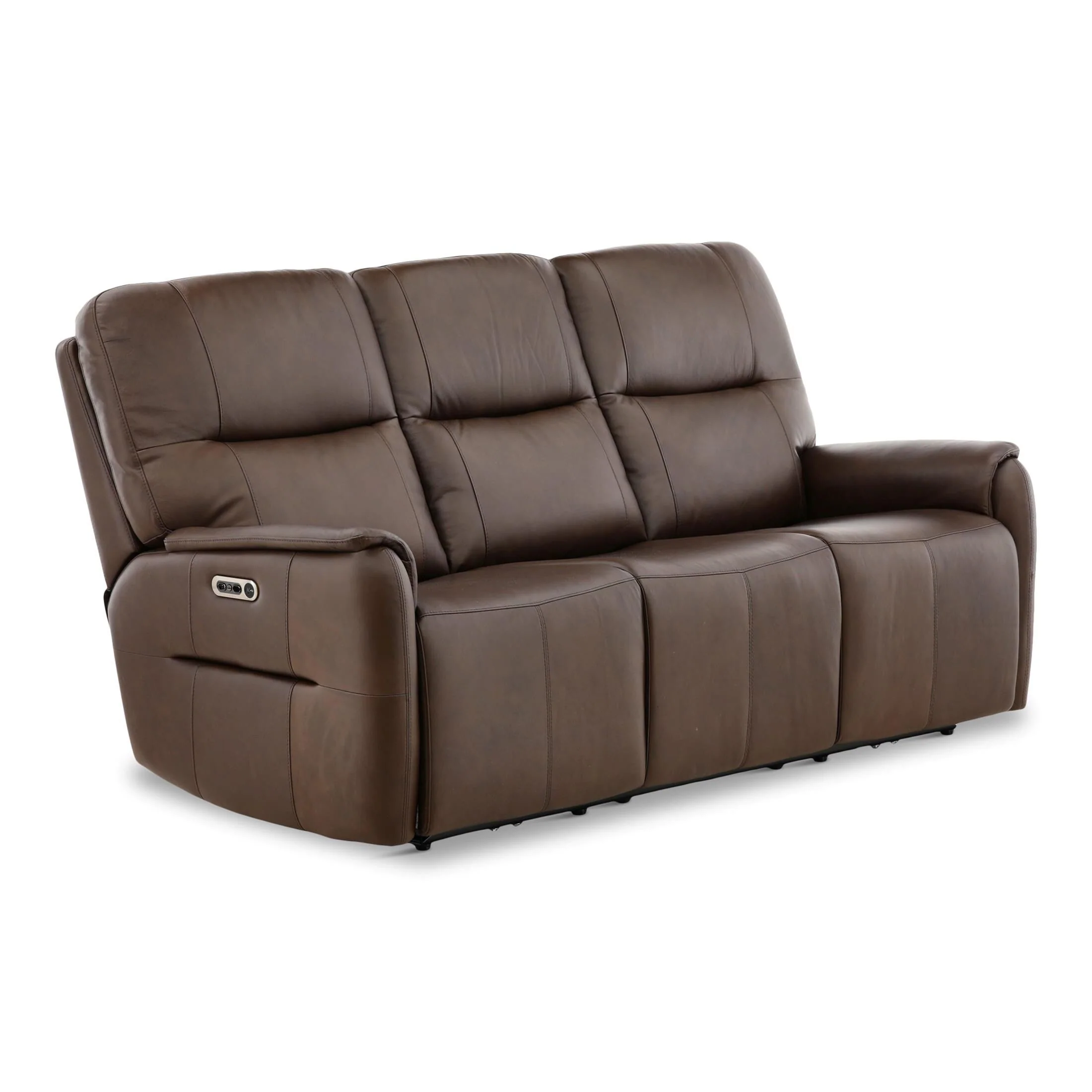 Flexsteel Walker Leather Power Reclining Sofa