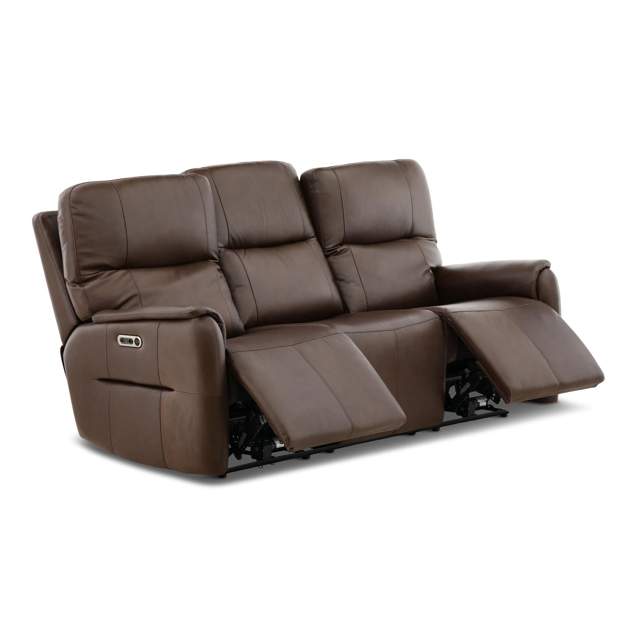Flexsteel Walker Leather Power Reclining Sofa