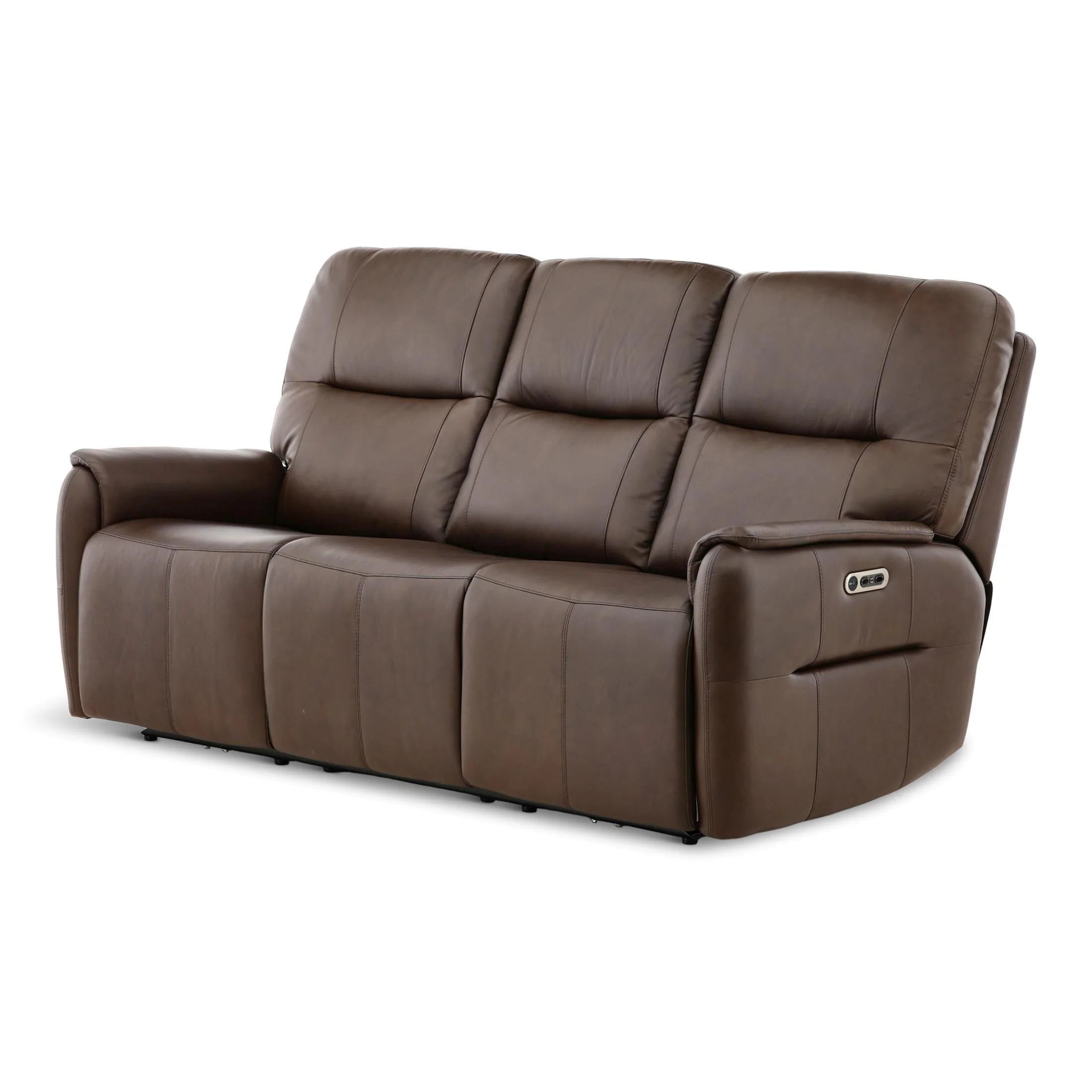 Flexsteel Walker Leather Power Reclining Sofa