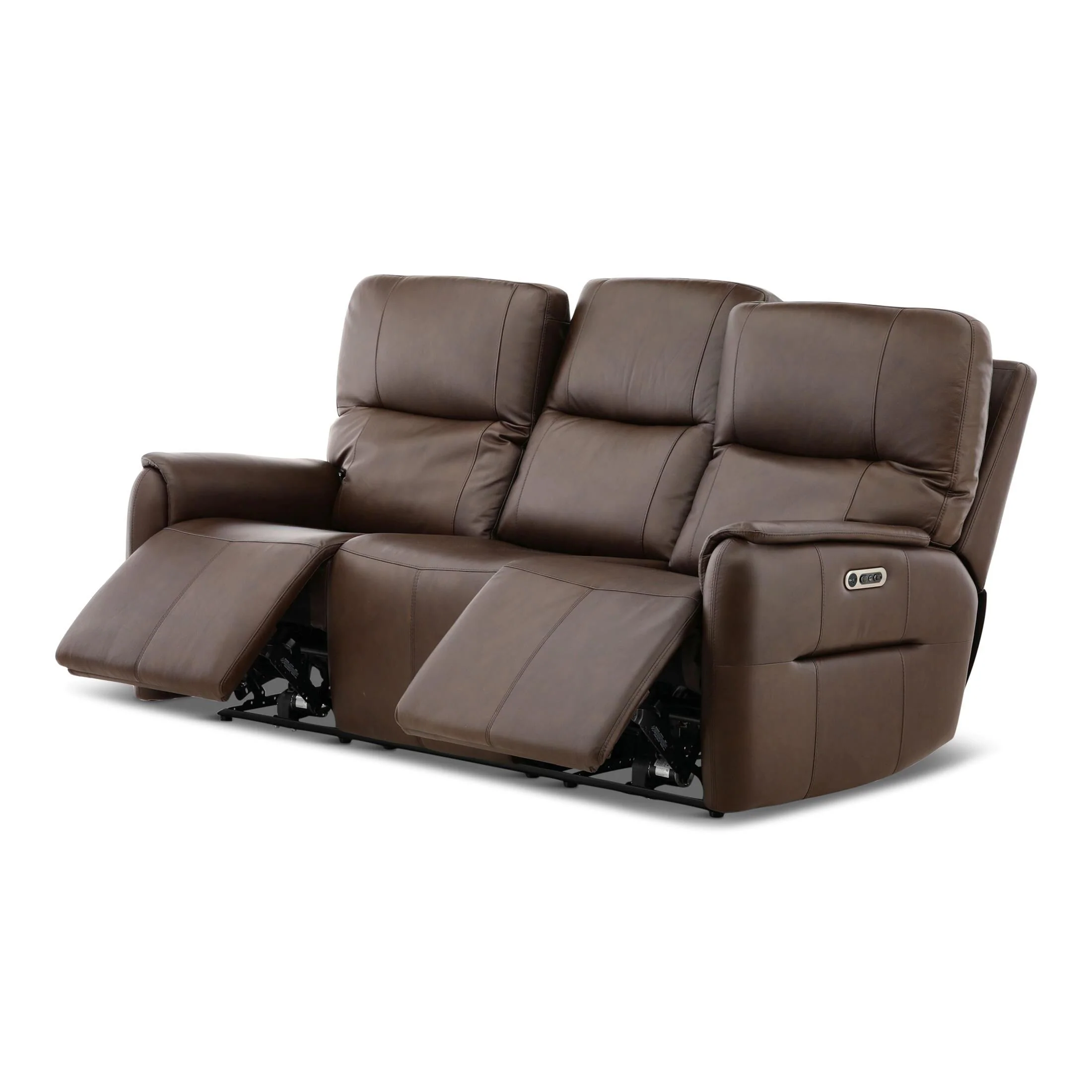 Flexsteel Walker Leather Power Reclining Sofa
