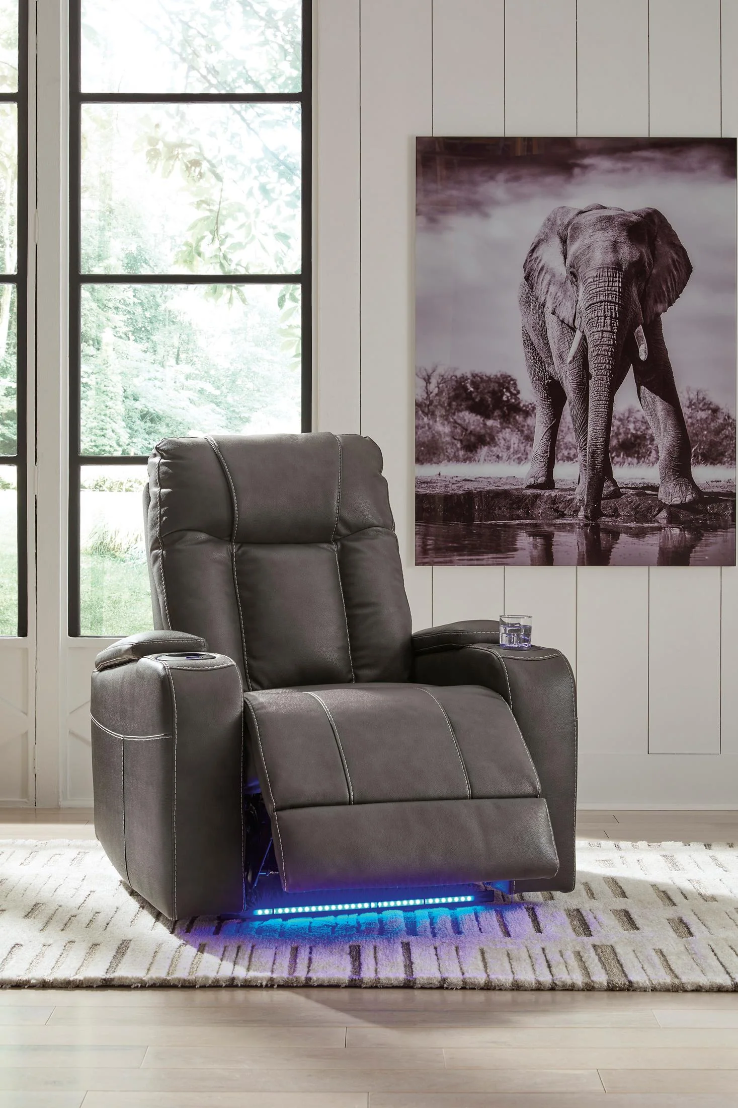 Ashley Feazada Dual Power Recliner