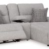 Acklen Place Right Facing 3-Piece Power Reclining Sectional Sofa with Chaise
