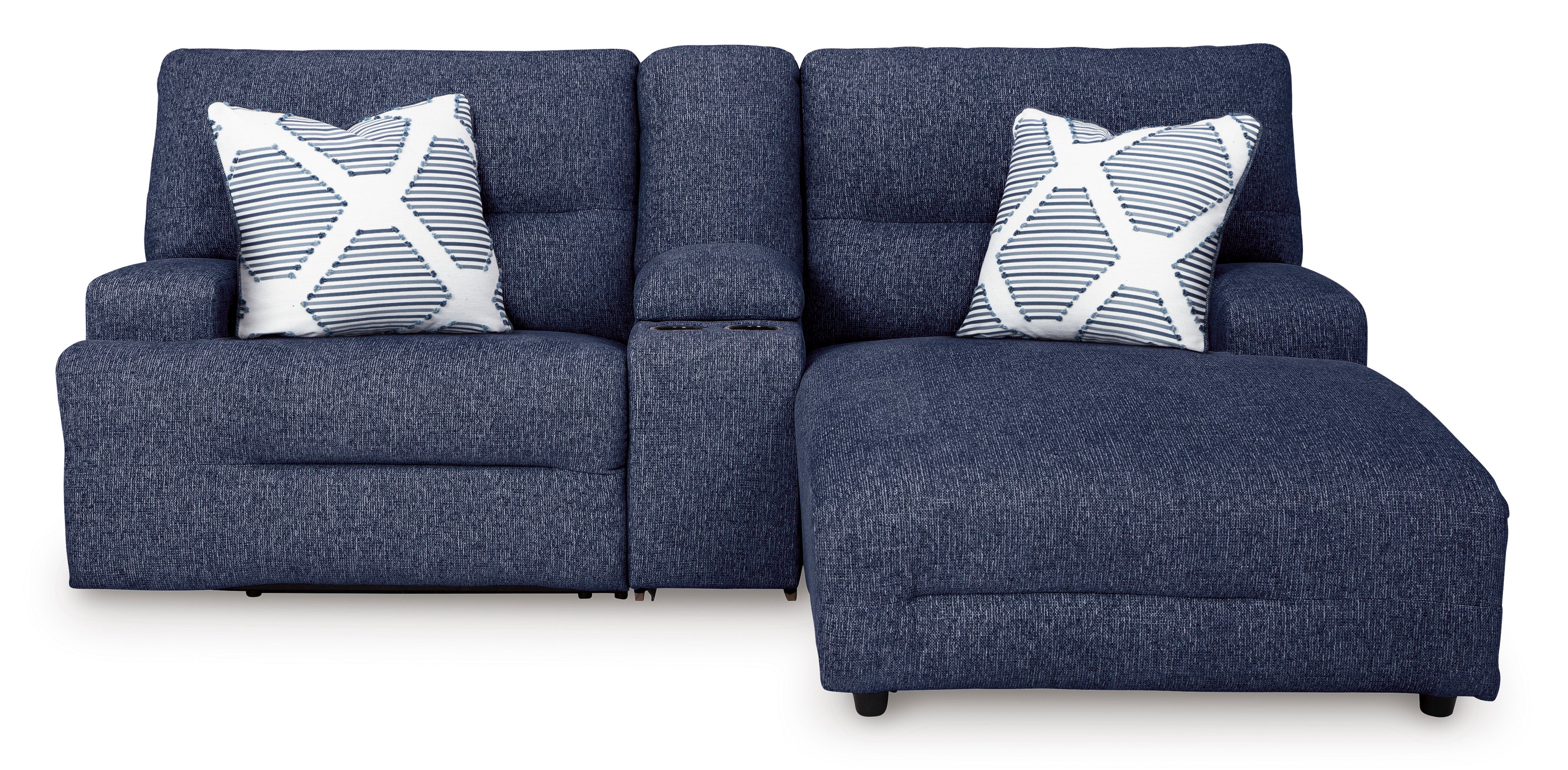 Acklen Place Right Facing 3-Piece Power Reclining Sectional Sofa with Chaise