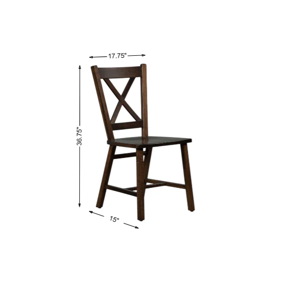 Eagle Mountain X-Back Side Chair
