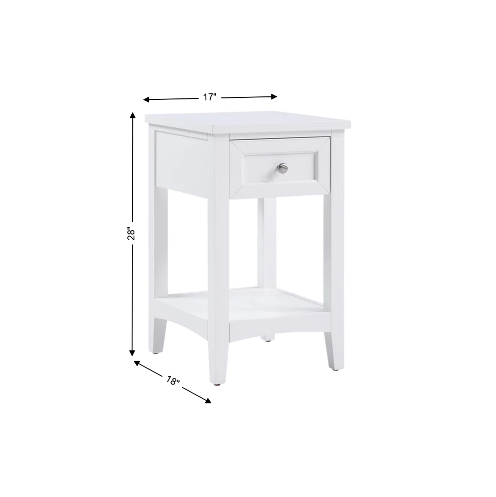 Oakley Open Nightstand