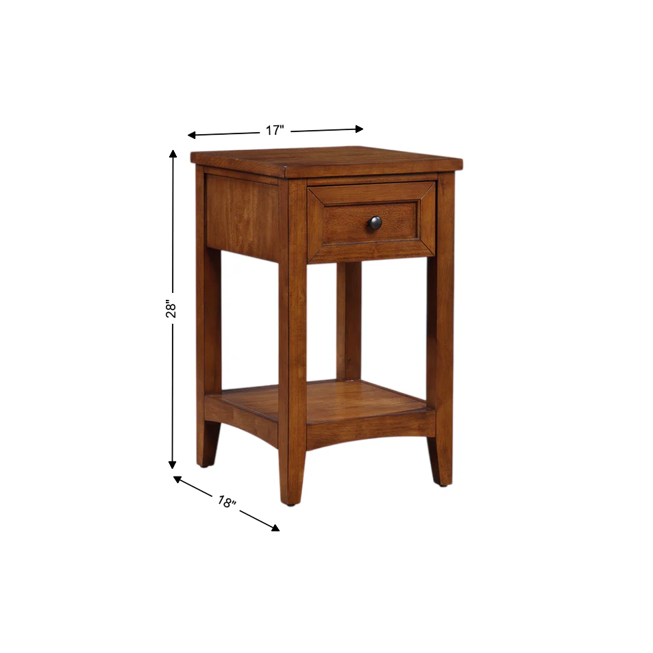 Oakley Open Nightstand