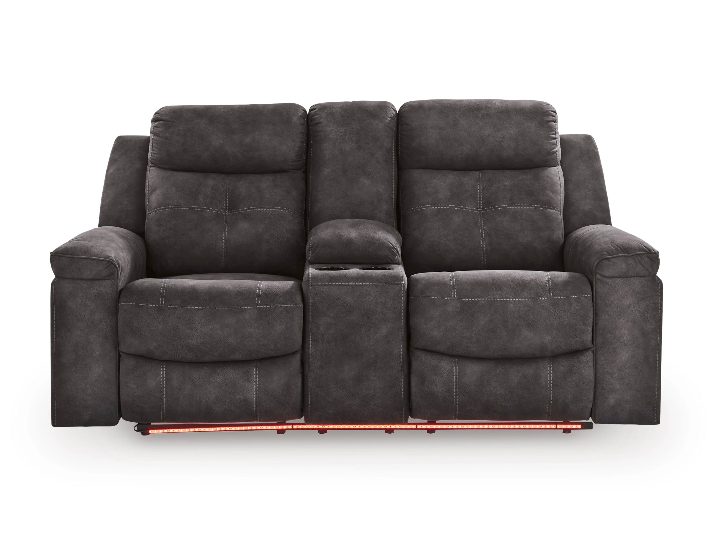 Brysonview Reclining Console Loveseat