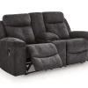 Brysonview Reclining Console Loveseat