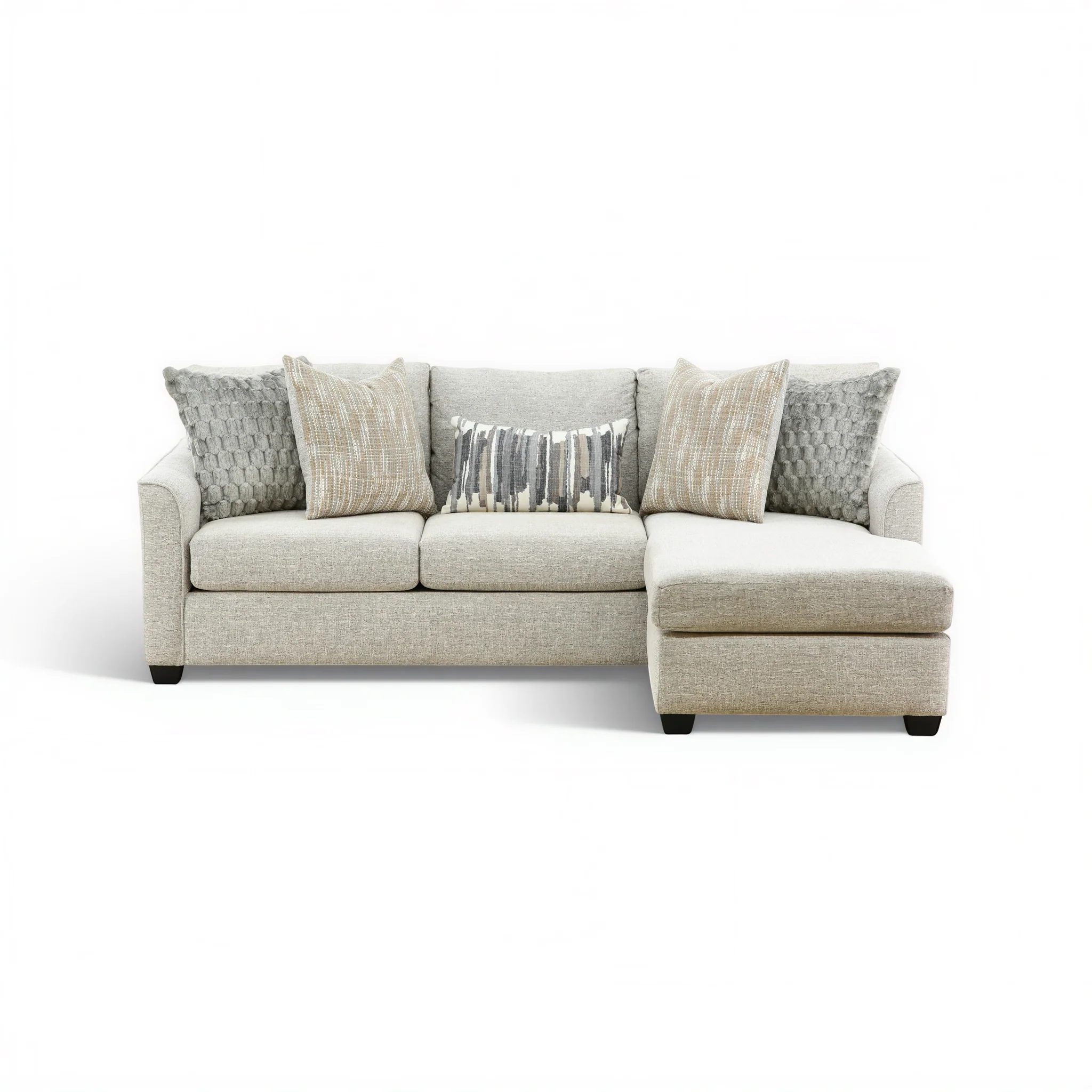 Forte Sofa Chaise with Drop-Down Table