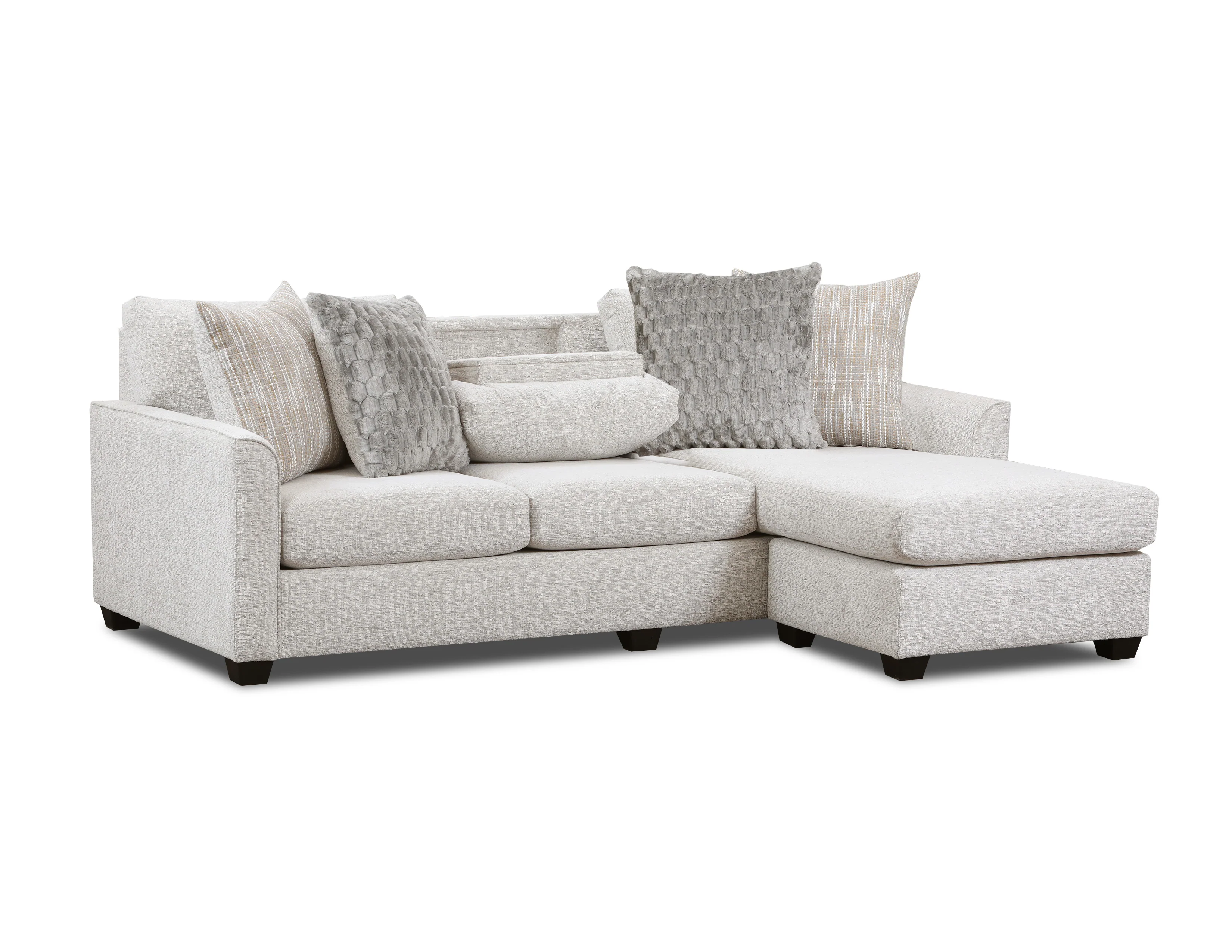 Forte Sofa Chaise with Drop-Down Table