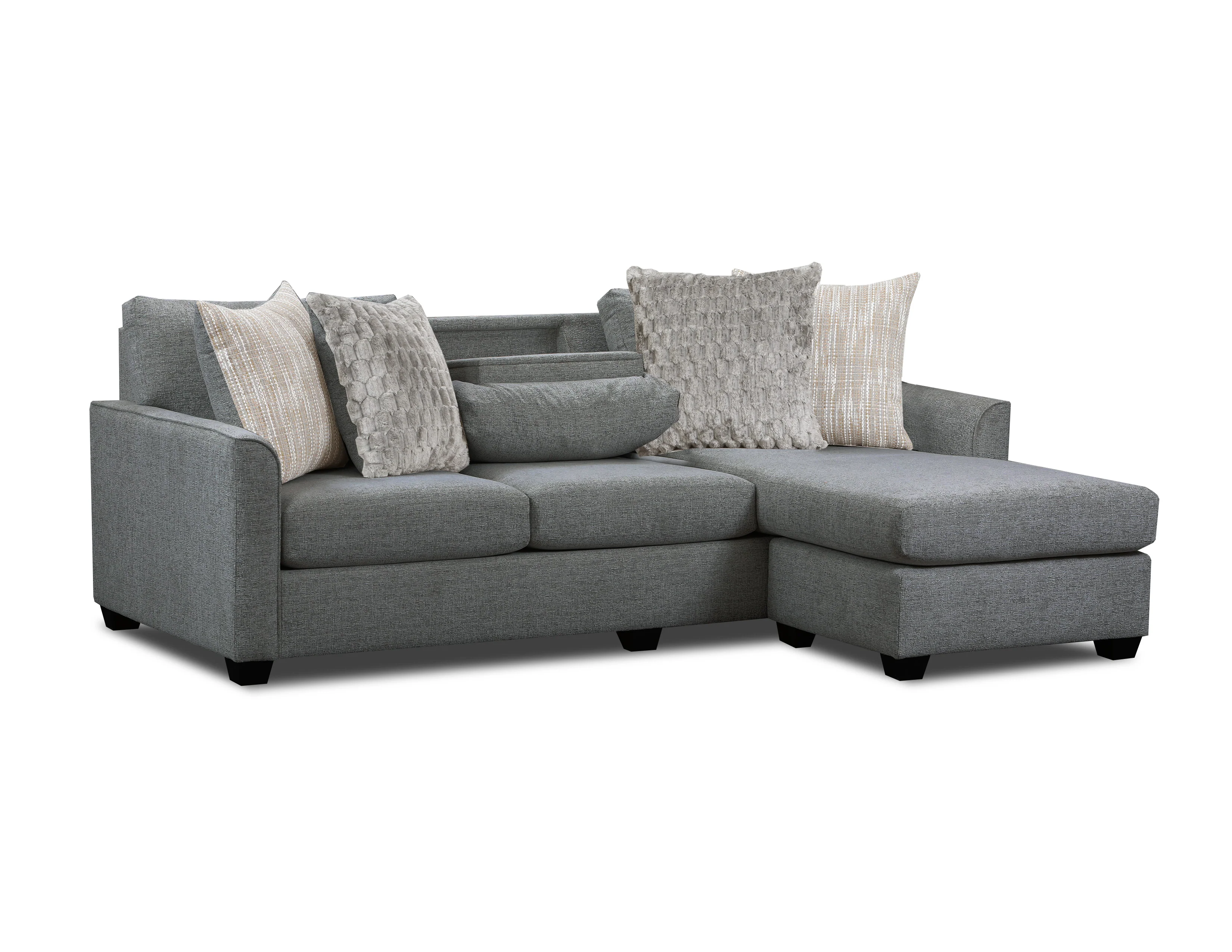Forte Sofa Chaise with Drop-Down Table