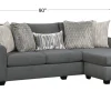 Forte Sofa Chaise with Drop-Down Table