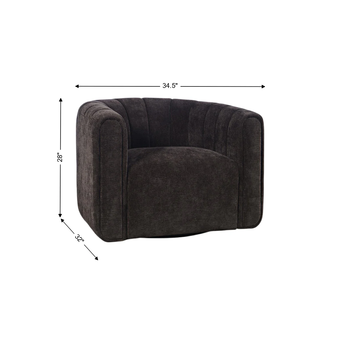 Gracie Swivel Accent Chair