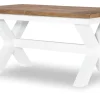 Liam Trestle table (1-12" leaf)
