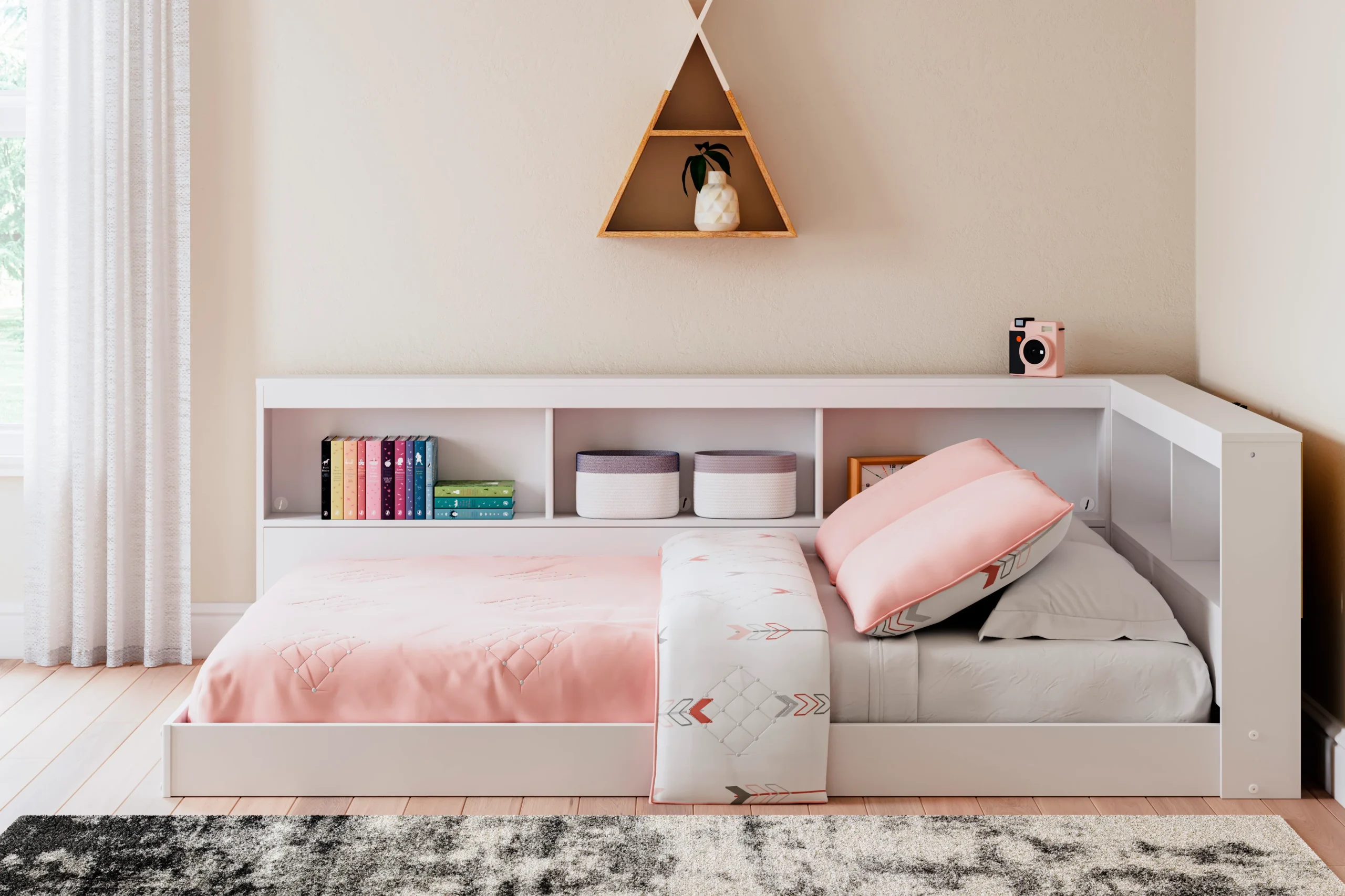 3342-piperton-full-bookcase-storage-bed-3.webp Piperton Full Bookcase Storage Bed
